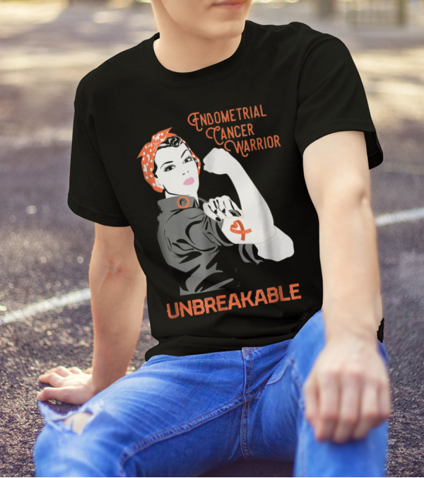 Endometrial Cancer Warrior Unbreakable T-Shirt