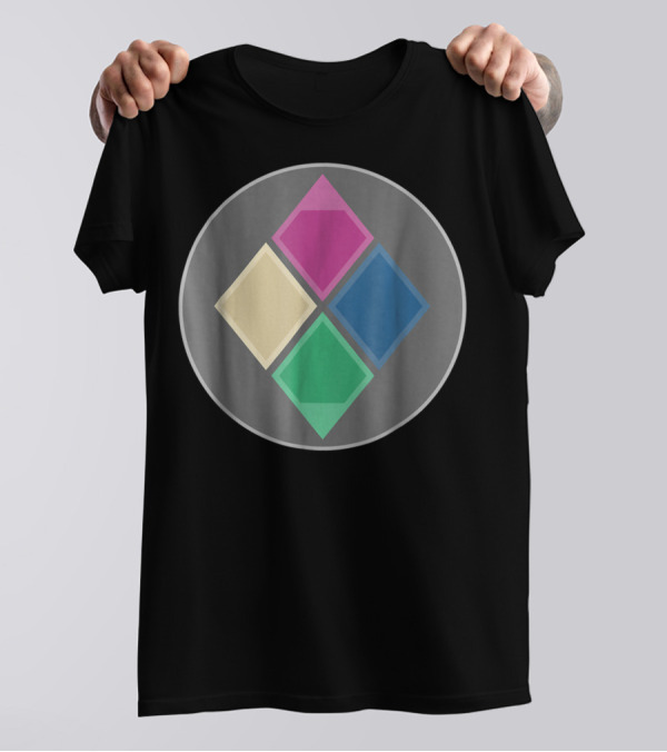 Great Diamond Unbreakable Empress Colorful Diamond T-Shirt