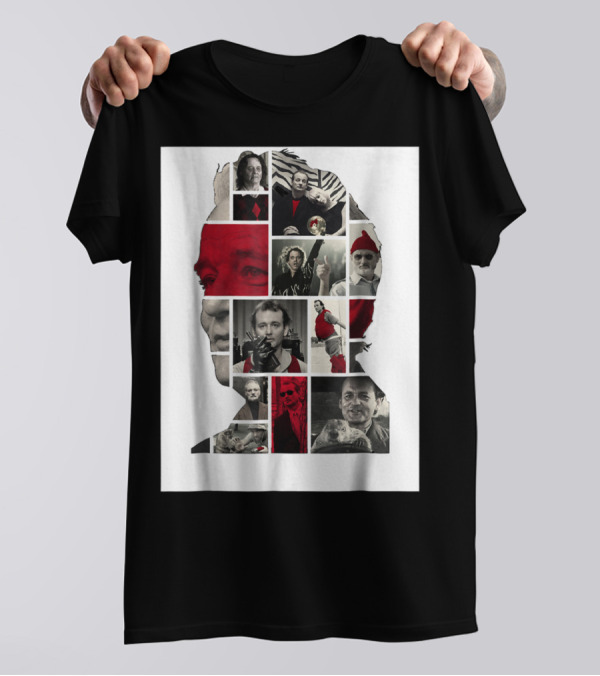 Classic Bill Murray Film Collage T-Shirt