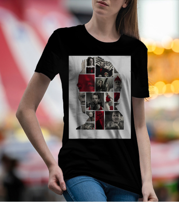 Classic Bill Murray Film Collage T-Shirt