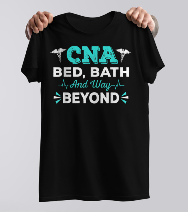 CNA Bed Bath And Way Beyond Caduceus Heartbeat T-Shirt