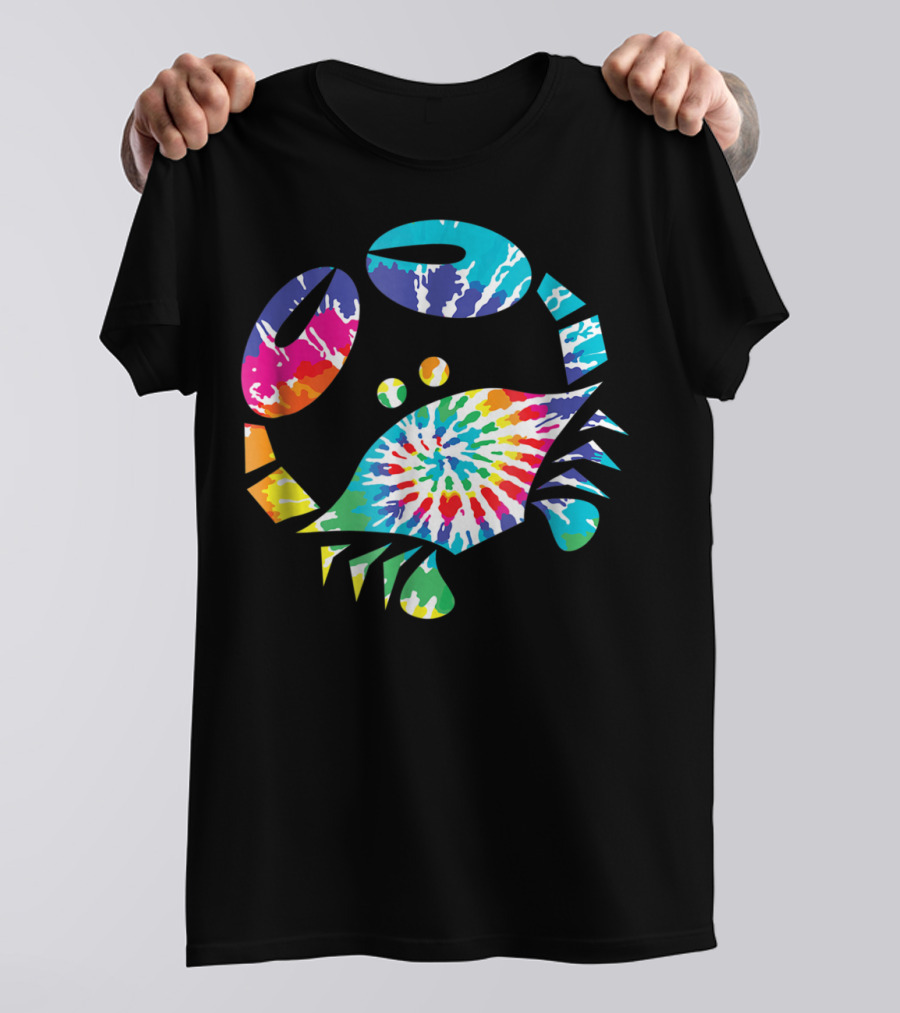 Tie Dye Fun Crab T-Shirt