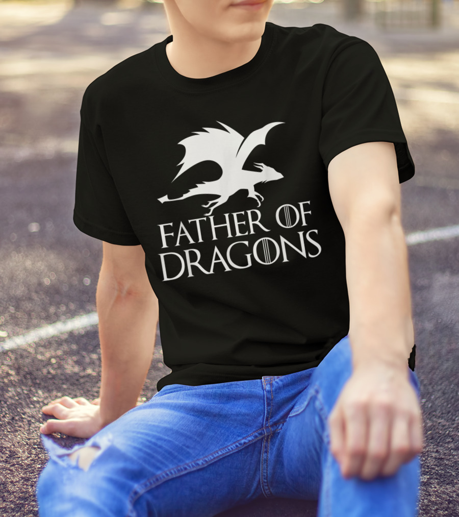 Father Of Dragons Fantasy Symbol T-Shirt