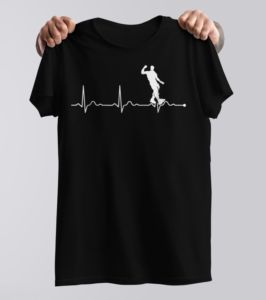 Heartbeat Dance Life Disco Party Dab Floss Boss Rhythm T-Shirt
