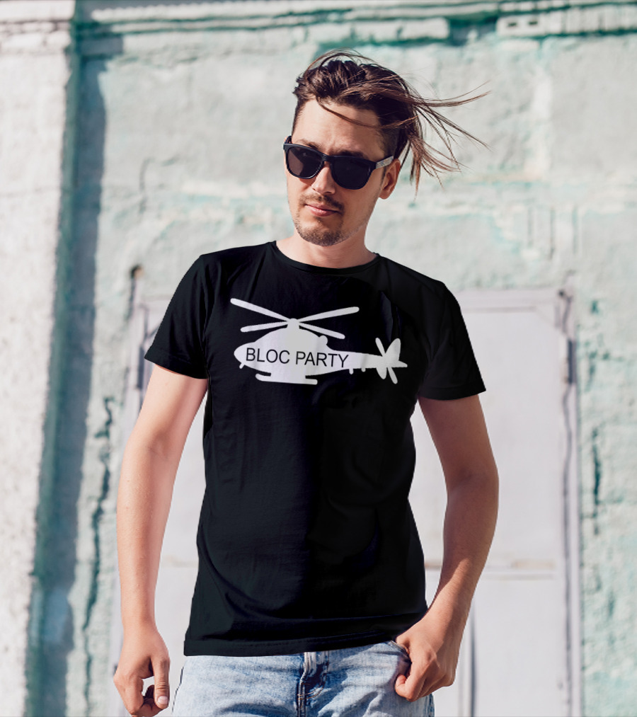 Bloc Party Helicopter T-Shirt