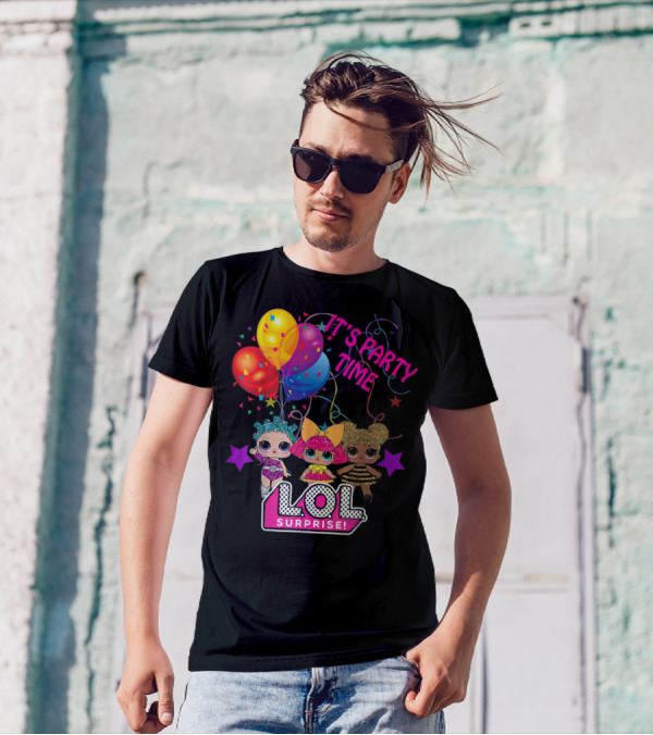 LOL Surprise It's Party Time Balloons And Characters T-Shirt