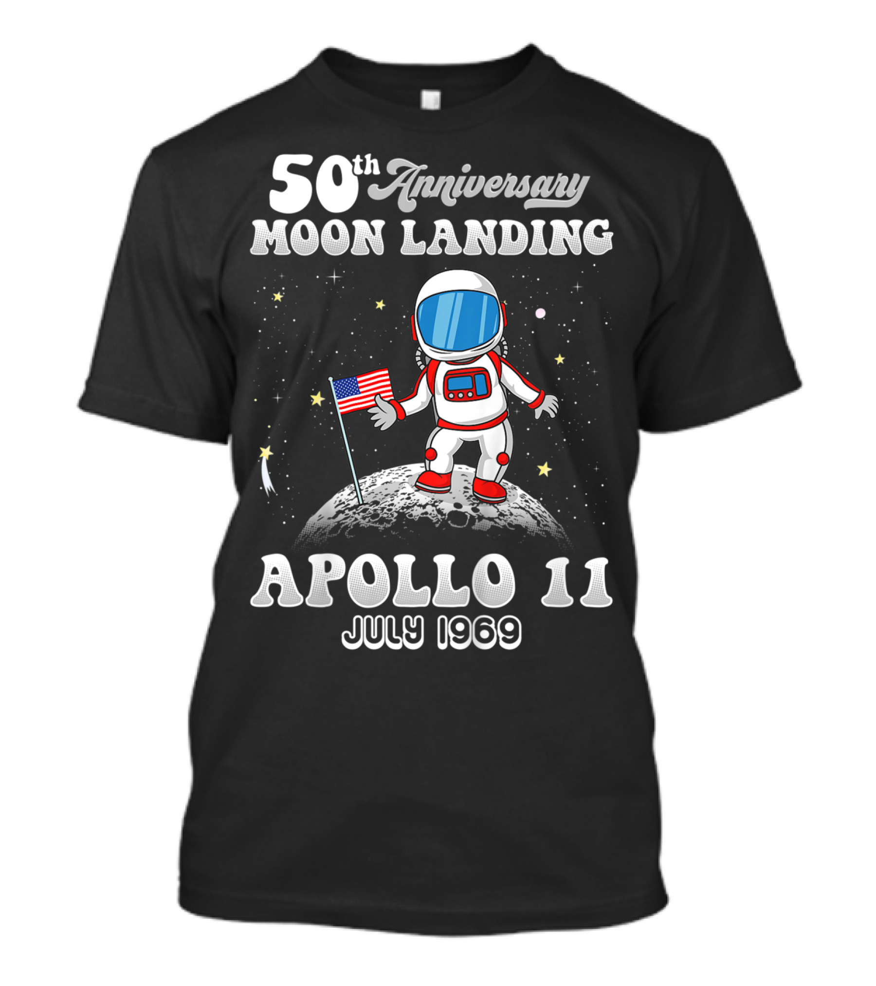 50th Anniversary Moon Landing Apollo 11 July 1969 T-Shirt