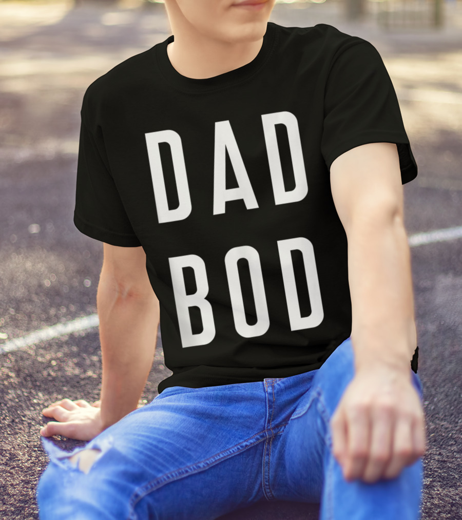 Dad Bod Gym Workout Fitness Yoga T-Shirt