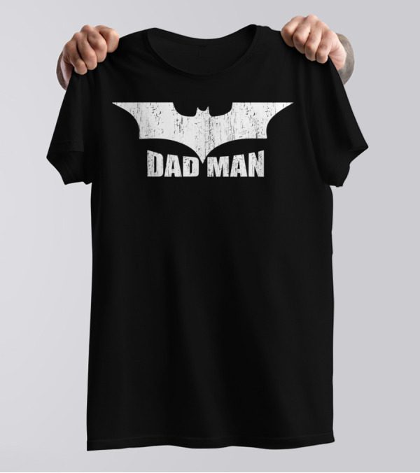 Dadman Bat Symbol Proud Of My Daddy Father's Day T-Shirt