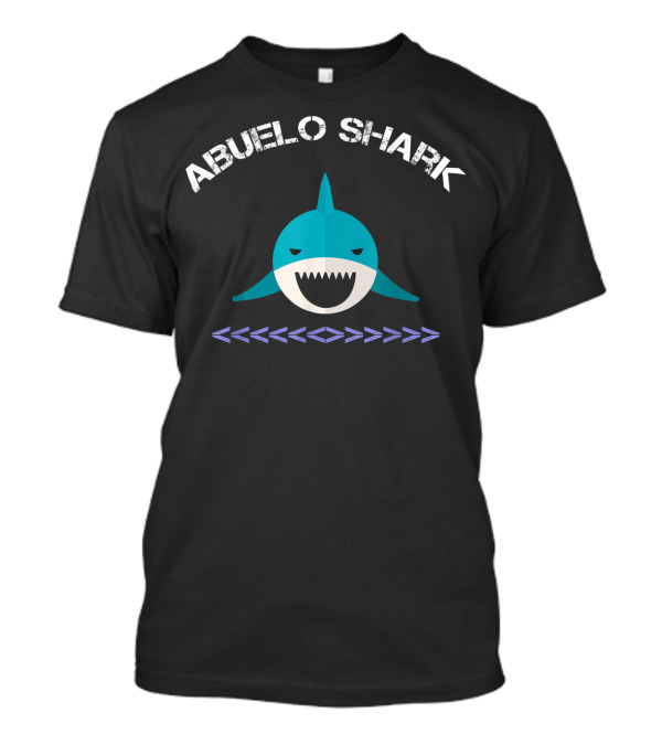 ABUELO SHARK Dia Del Padre Doo T-Shirt