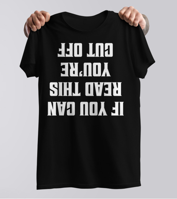 If You Can Read This You're Cut Off Funny Bartender Men Bartending T-Shirt