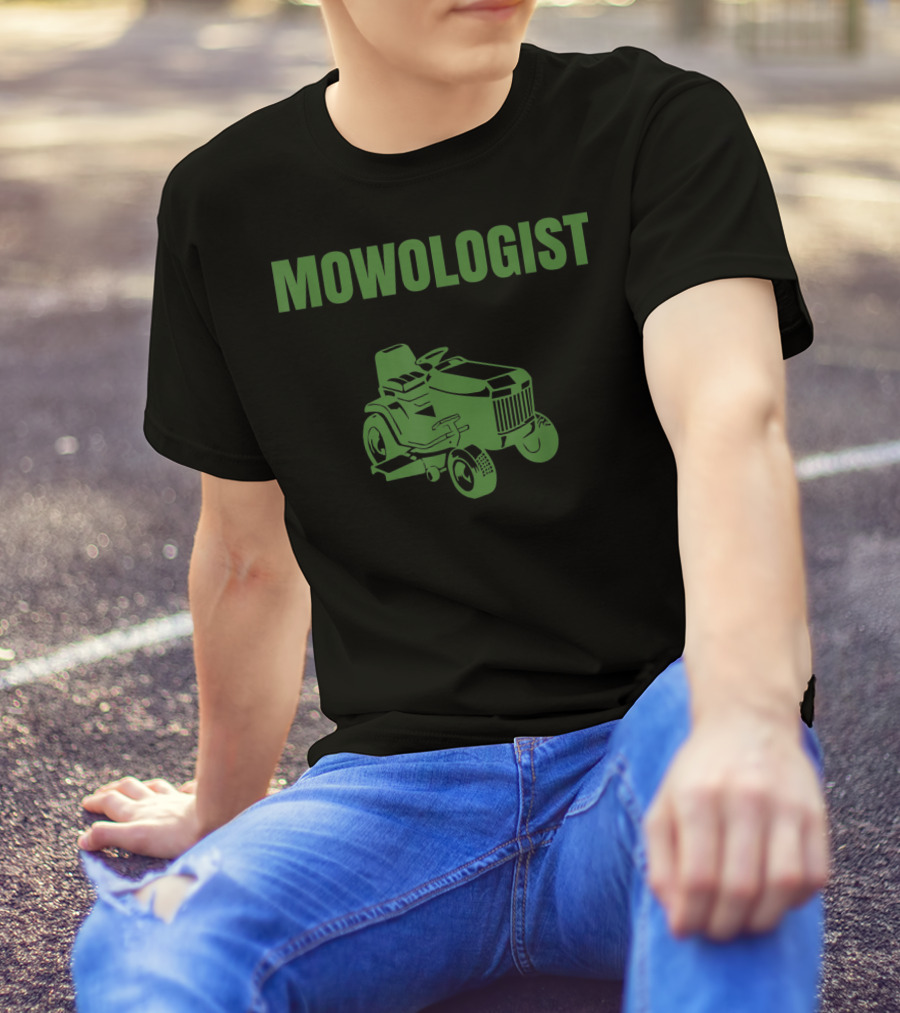 Mowologist Funny Lawnmower Landscaper T-Shirt