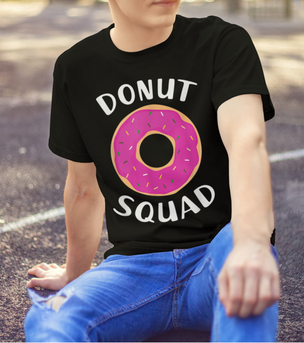 Donut Squad Funny Donut Lover Sprinkles T-Shirt