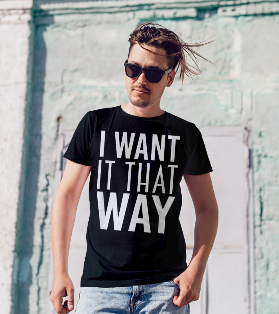 Backstreet Boys I Want It That Way 90s Music Lover Boy Band Classics T-Shirt