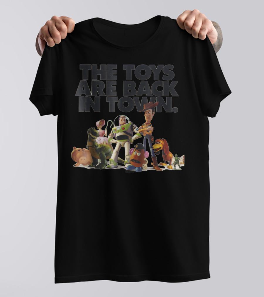 The Toys Are Back In Town Disney Pixar Toy Story Characters T-Shirt