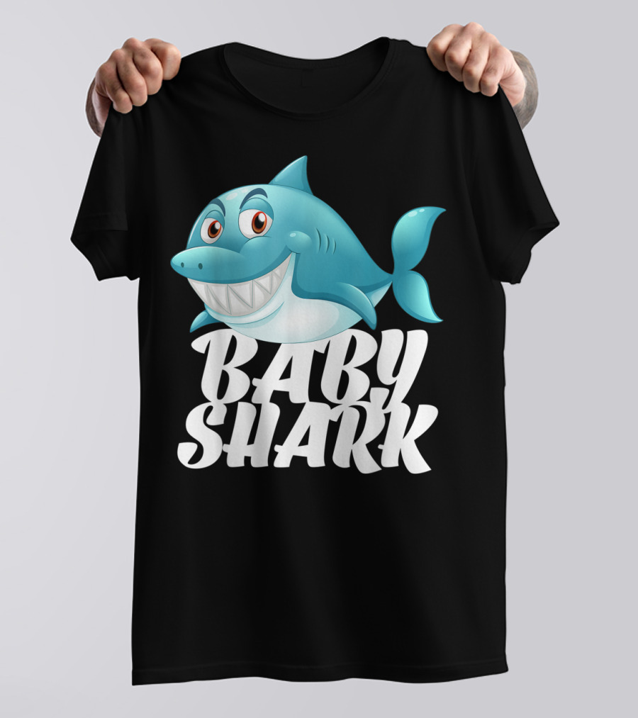 Baby Shark Lovers I Love Sharks T-Shirt