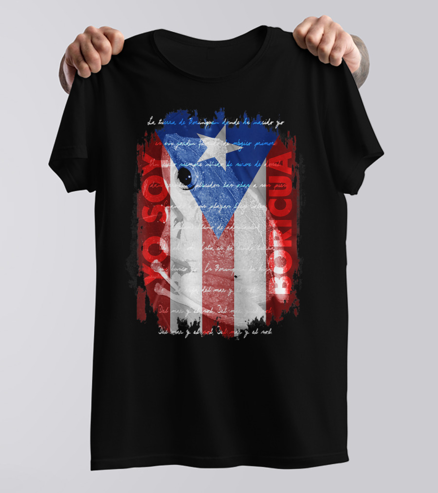 Yo Soy Boricua Puerto Rico Flag Coqui Pride T-Shirt