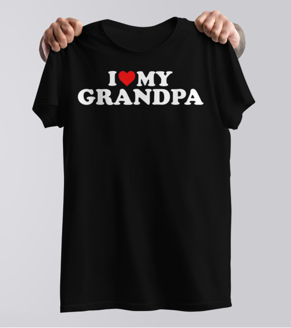 I Heart My Grandpa T-Shirt