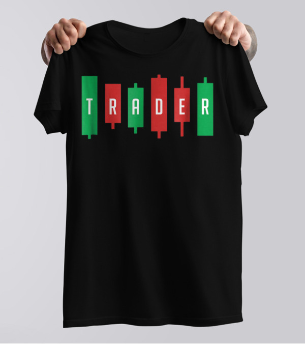 Trader Investor Stock Forex Market Currency Candlestick Chart T-Shirt