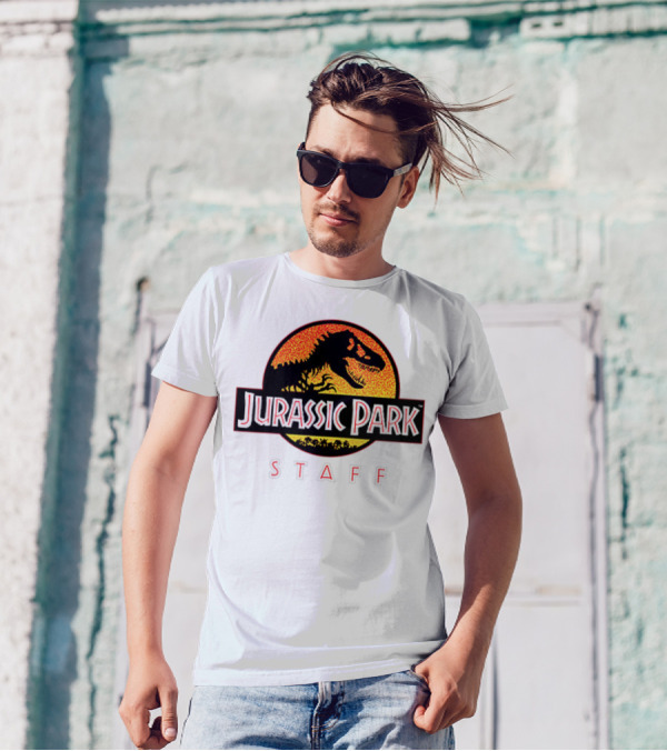 Jurassic Park Staff Ranger Uniform T-Rex T-Shirt