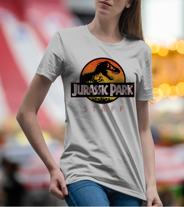 Jurassic Park Staff Ranger Uniform T-Rex T-Shirt