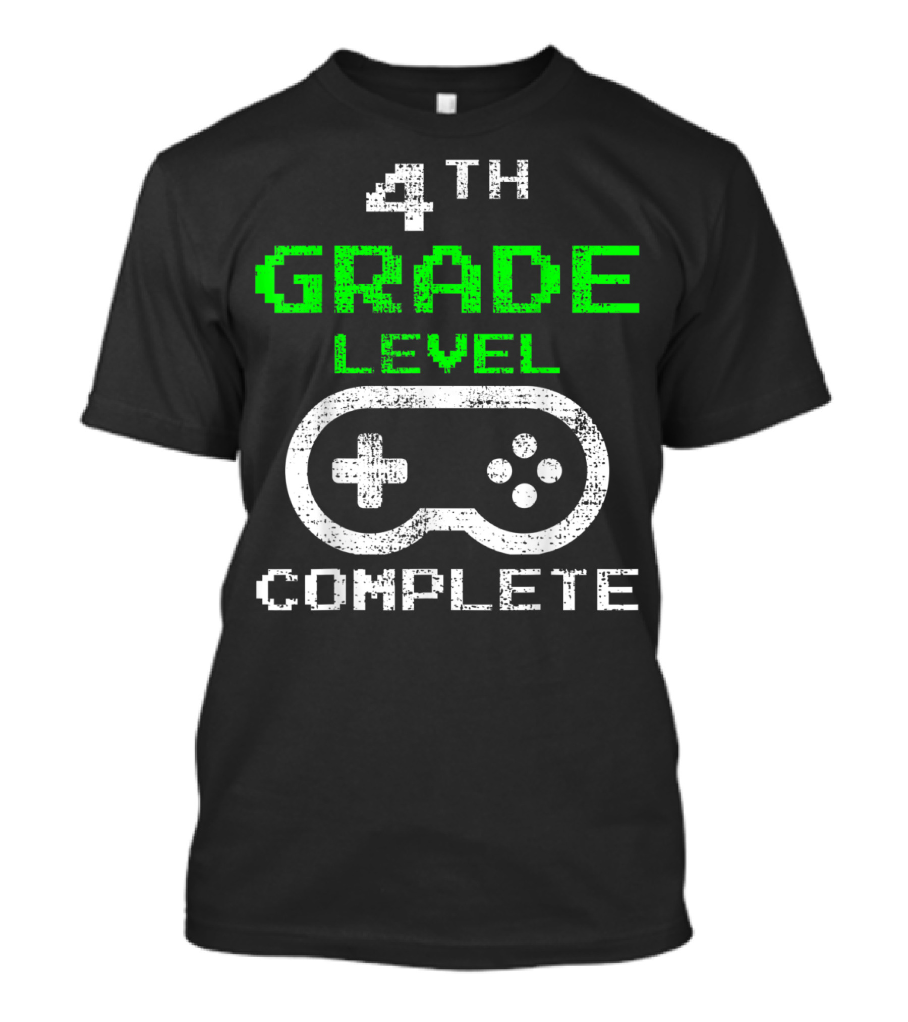 4Th Grade Level Complete Gamer Controller T-Shirt