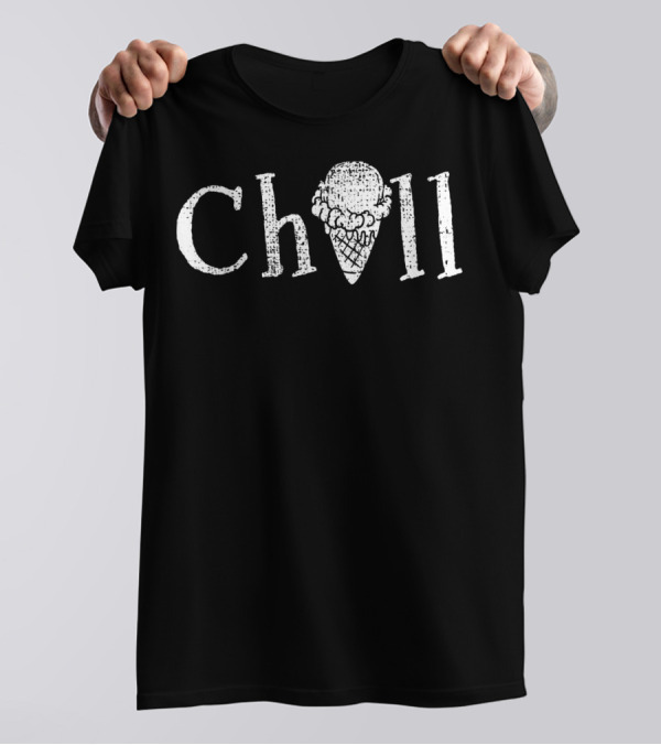 Chill Summer Ice Cream Vintage Treats T-Shirt