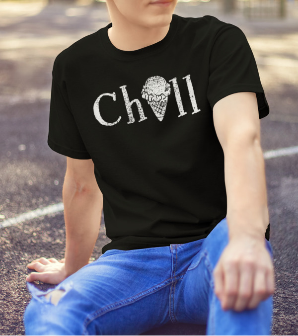 Chill Summer Ice Cream Vintage Treats T-Shirt