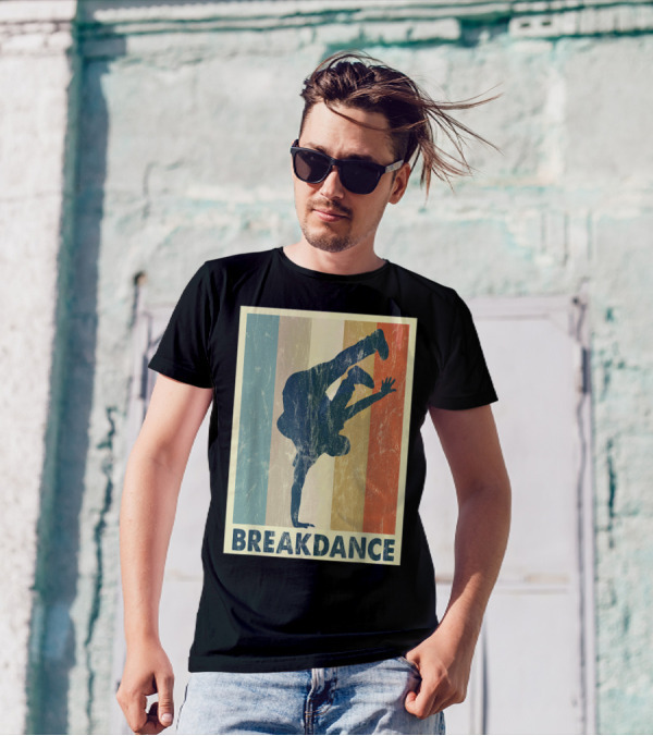 Breakdance Handstand Boys B Boying Vintage T-Shirt