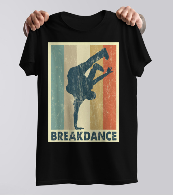 Breakdance Handstand Boys B Boying Vintage T-Shirt