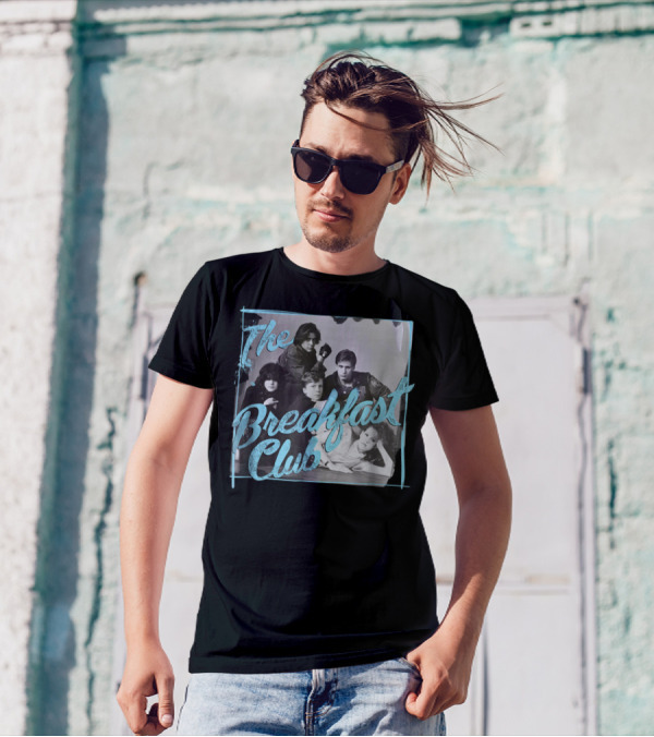 The Breakfast Club Movie Cast Group Photo Album Cover T-Shirt