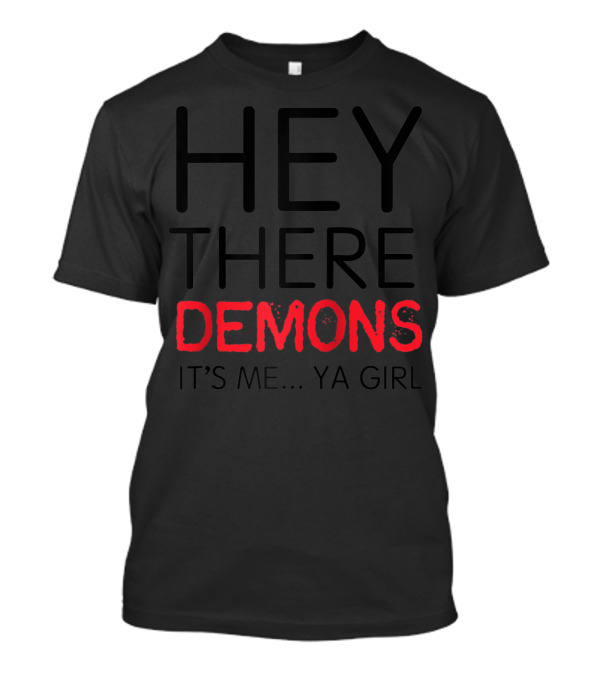 BuzzFeed Unsolved Hey There Demons It's Me Ya Girl Raglan Baseball T-Shirt