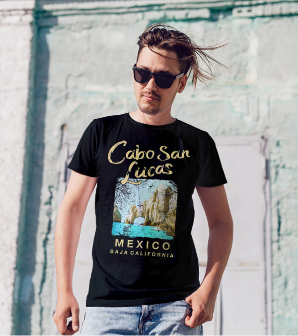 Cabo San Lucas Mexico Baja California Arch Ocean Scene T-Shirt