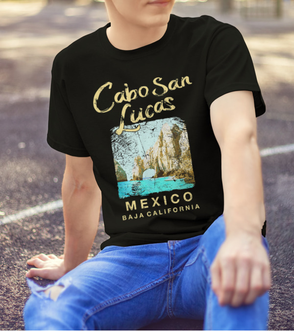 Cabo San Lucas Mexico Baja California Arch Ocean Scene T-Shirt
