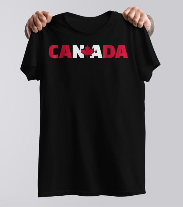 CANADA Maple Leaf Flag Canada T-Shirt
