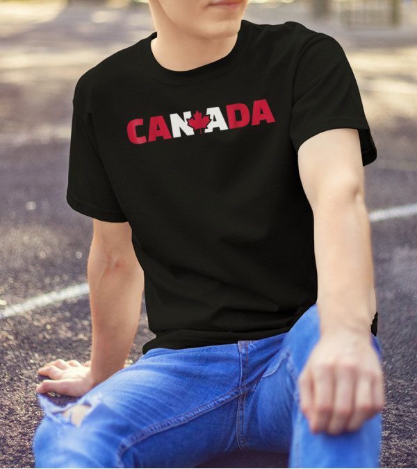 CANADA Maple Leaf Flag Canada T-Shirt