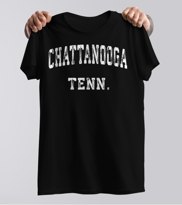 Chattanooga Tennessee Tenn Vintage Athletic Sports T-Shirt
