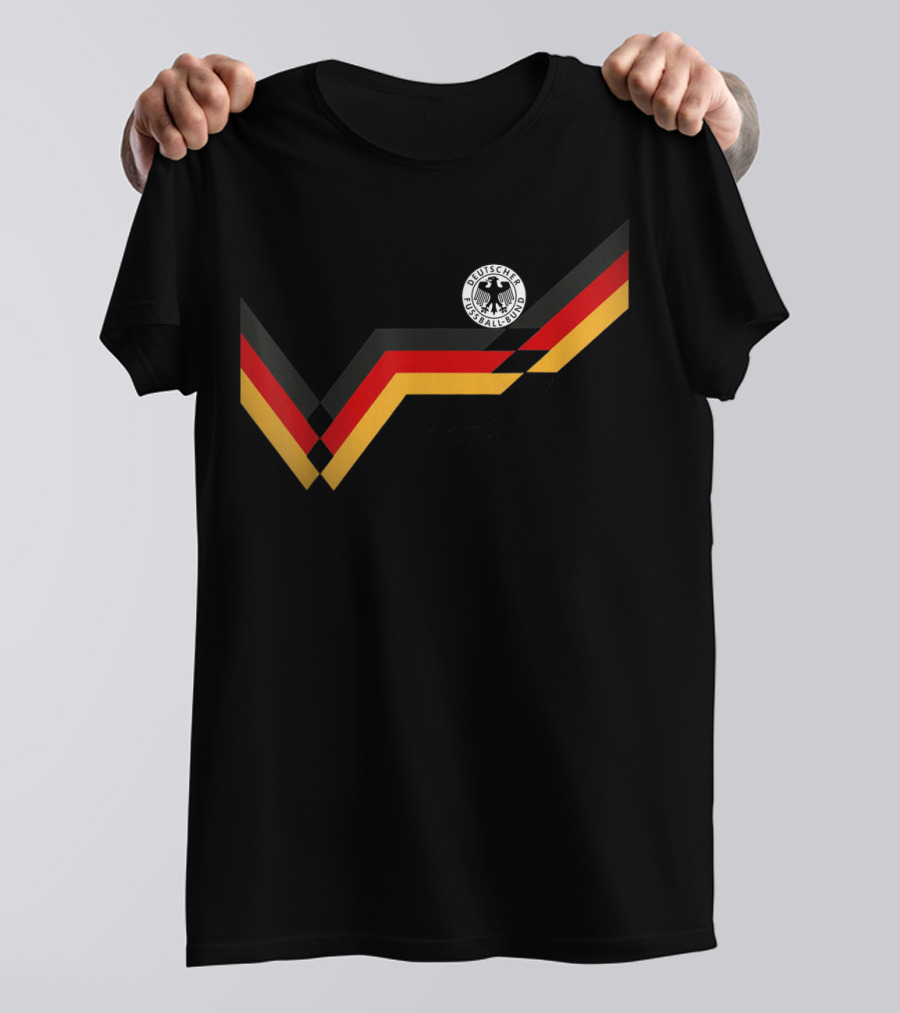 Germany Soccer Jersey Vintage German 1990 Deutsche Fussball-Bund Top T-Shirt