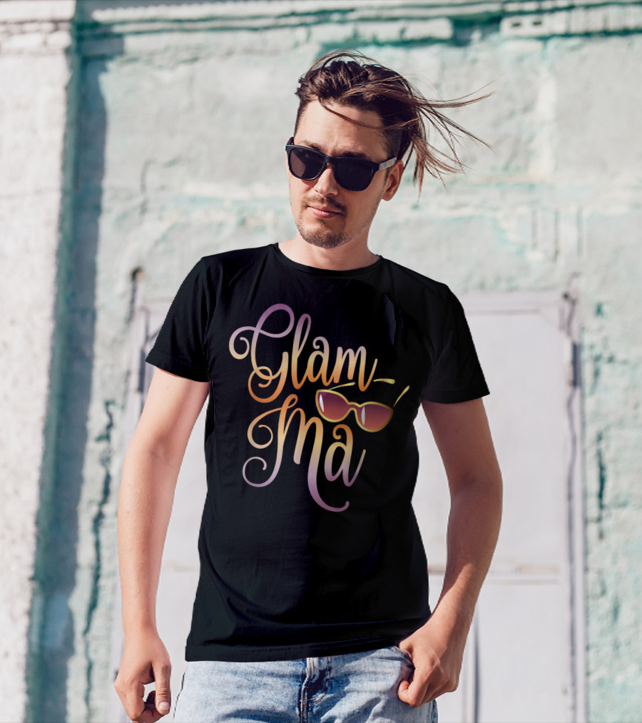 Glamma Fashion Grandma Sunglasses Glam Ma T-Shirt