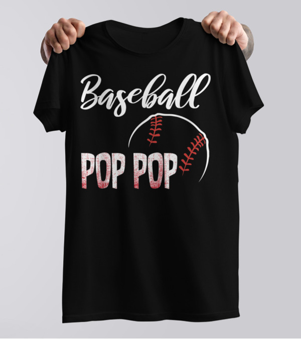 Baseball Pop Pop Sports Ball T-Shirt