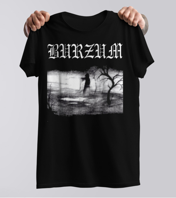 BURZUM Filosofem Album Artwork Black Metal T-Shirt