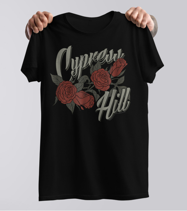 Cypress Hill Red Rose Tequila Sunrise T-Shirt