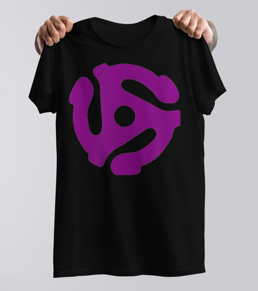 Dj 45 Rpm Adapter Turntable Vinyl Record T-Shirt