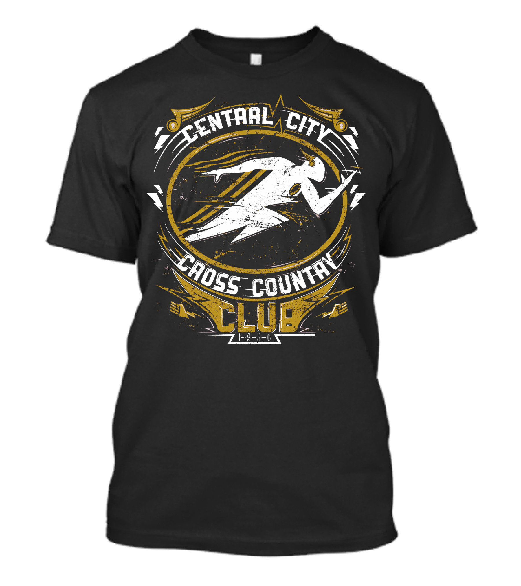 Central City Cross Country Club 1966 T-Shirt