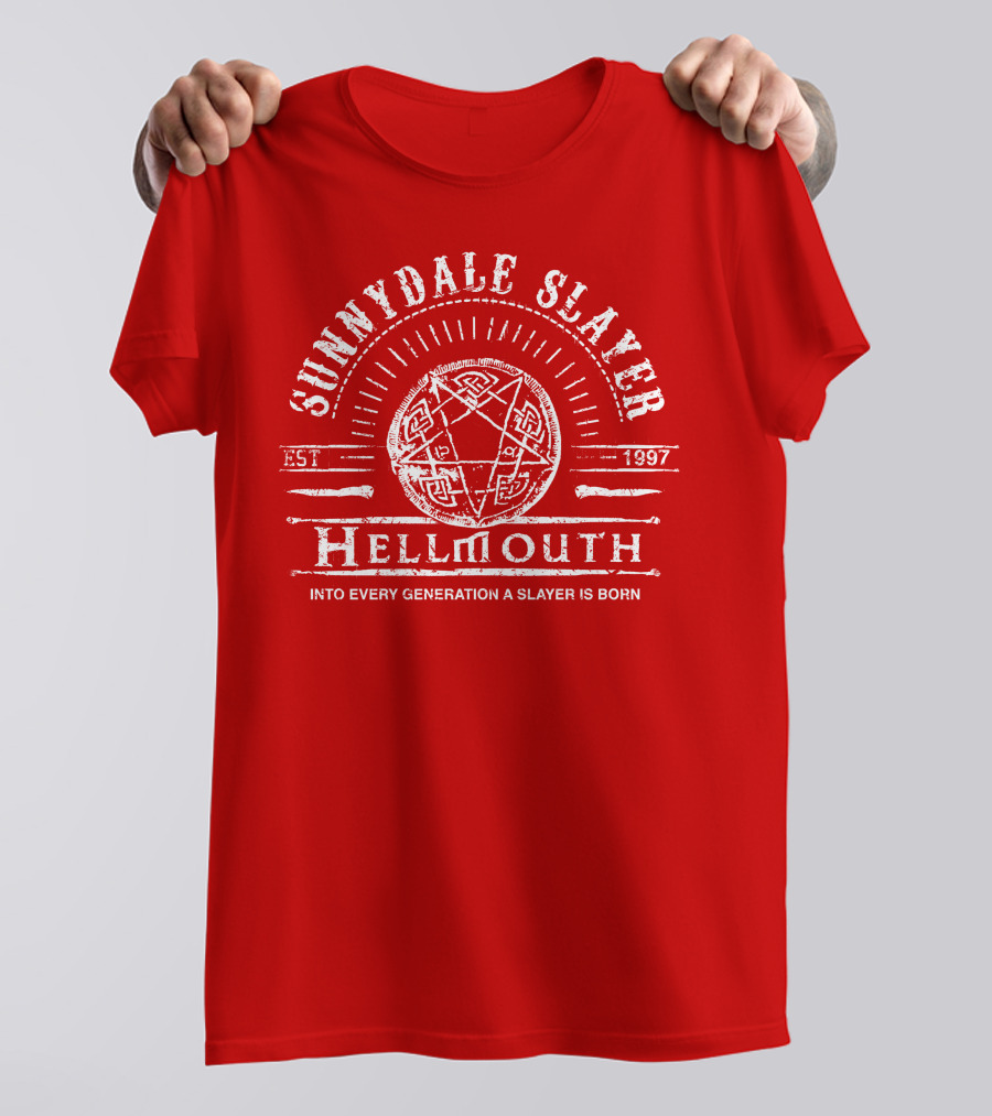 Sunnydale Slayer Hellmouth EST 1997 Into Every Generation A Slayer Is Born T-Shirt