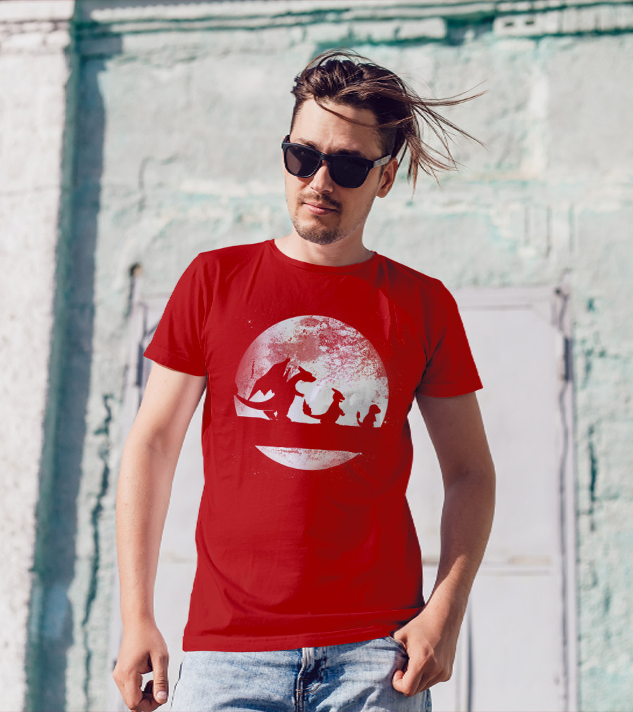 Evolve Pokémon Evolution Moon T-Shirt