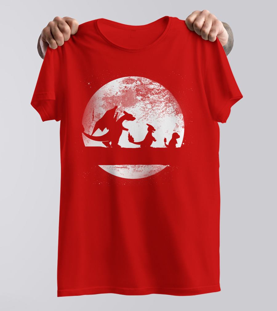 Evolve Pokémon Evolution Moon T-Shirt