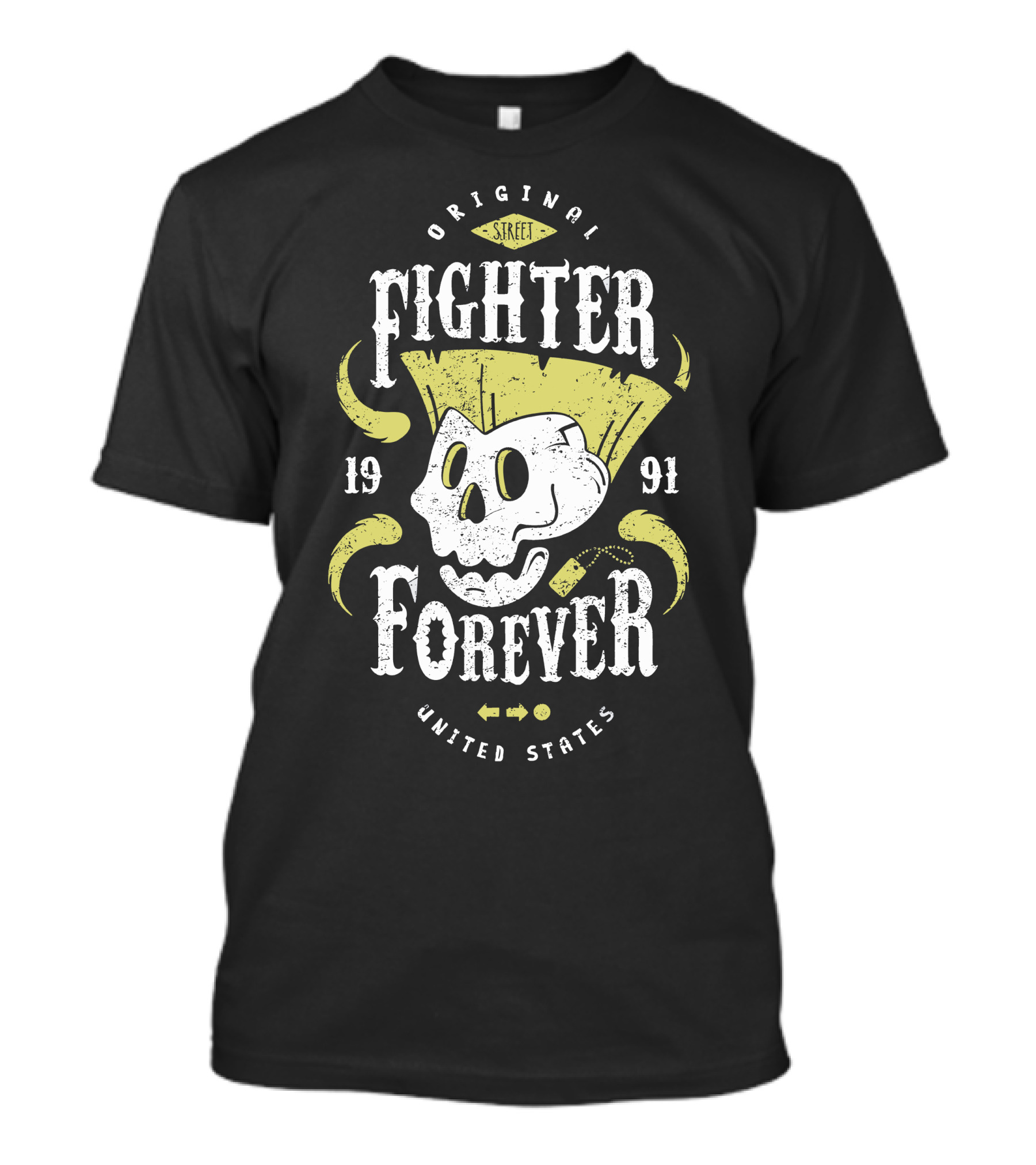 Original Street Fighter Forever 1991 United States T-Shirt