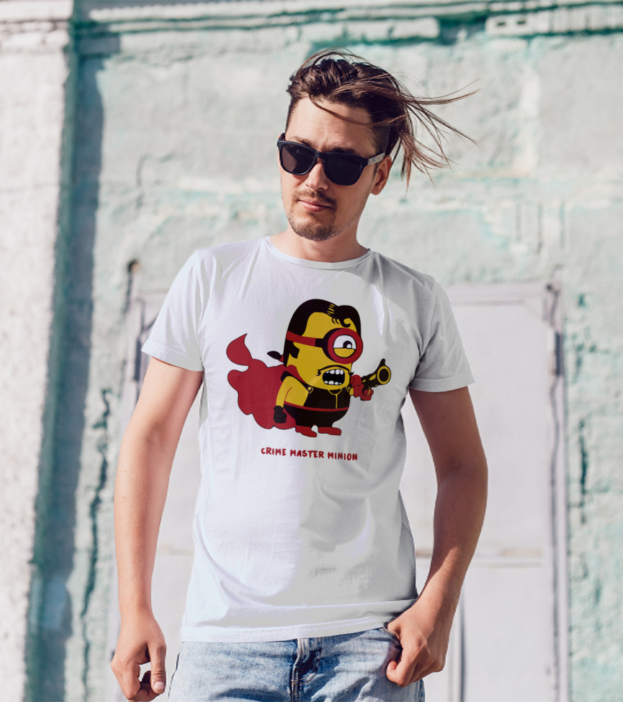 Crime Master Minion Hero Fusion T-Shirt