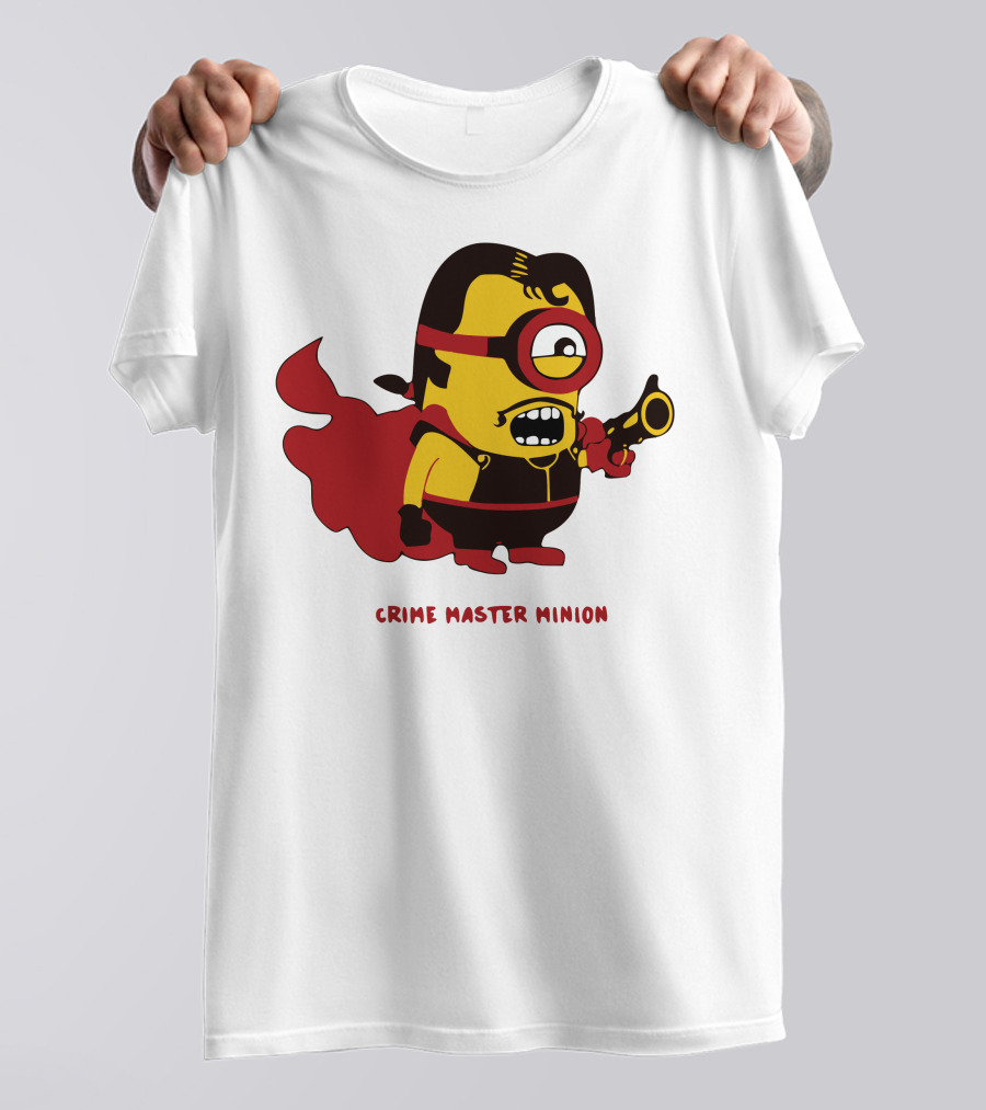 Crime Master Minion Hero Fusion T-Shirt